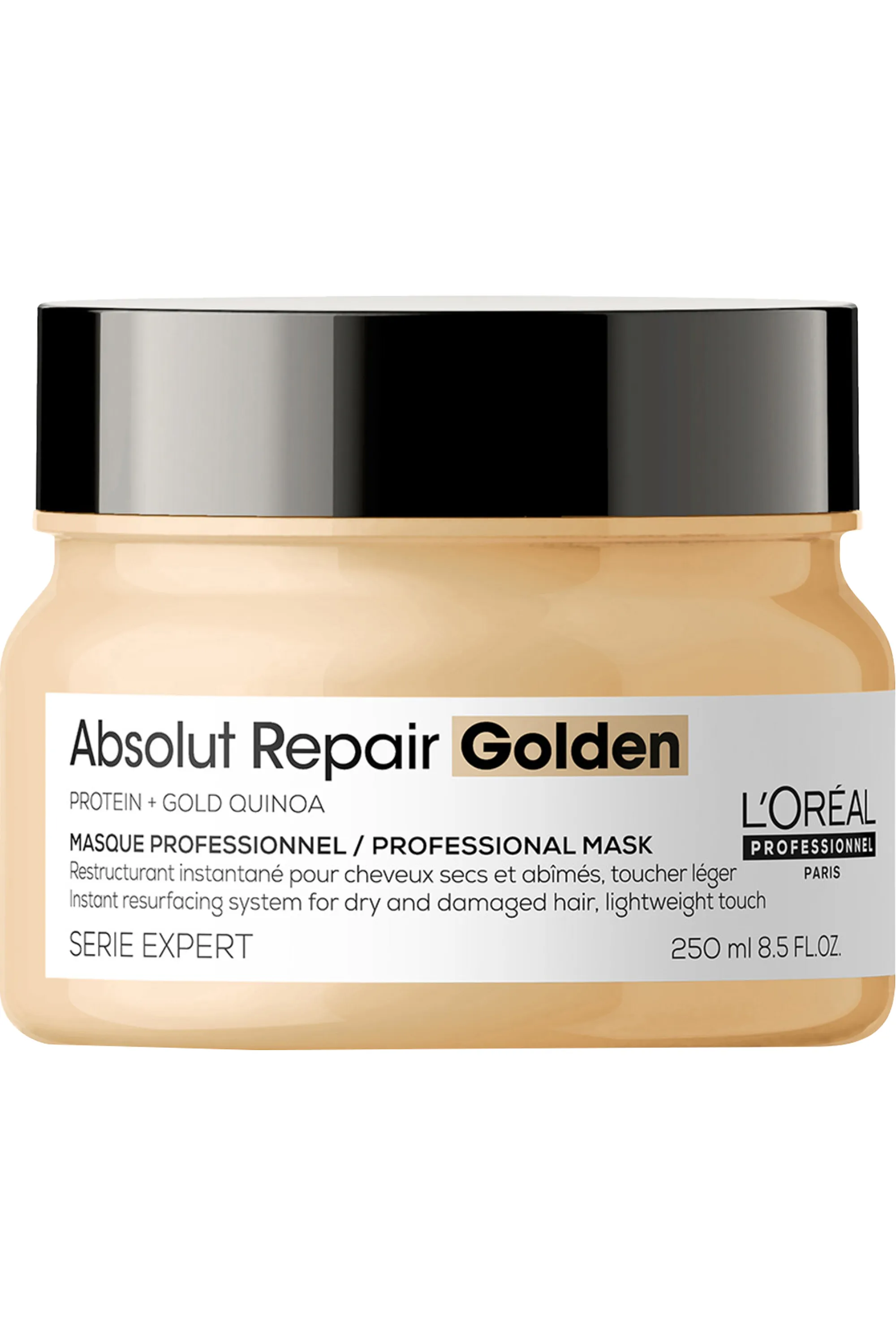 L'Oréal Professionnel Masque restructurant Doré pour cheveux abîmés Absolut Repair-250.0 ml