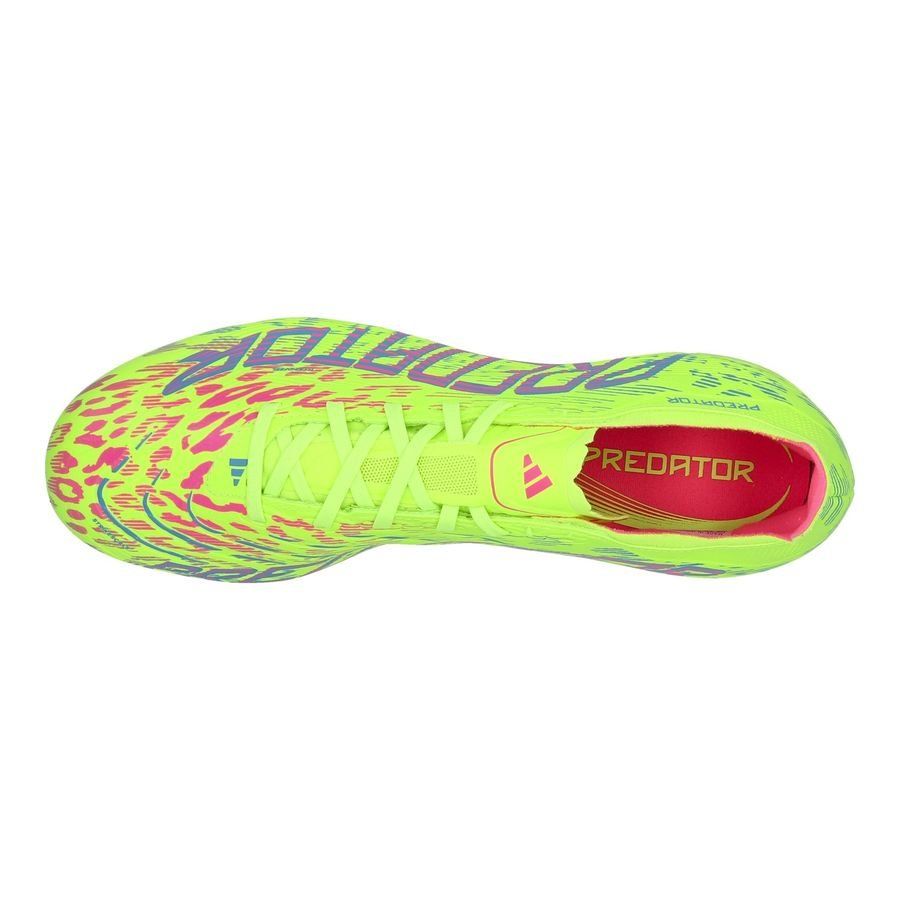 adidas Predator League FG/AG Mystic Victory - Lucid Lemon/Lucid Pink/Blue Fusion