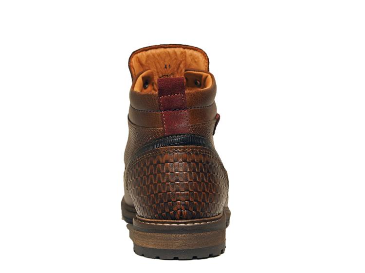 Australian Footwear Conley leather Cognac Burgundy