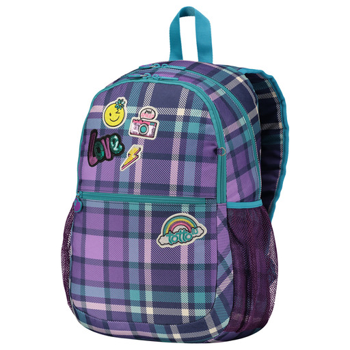 Mochila Escolar Totto Grande Patchly