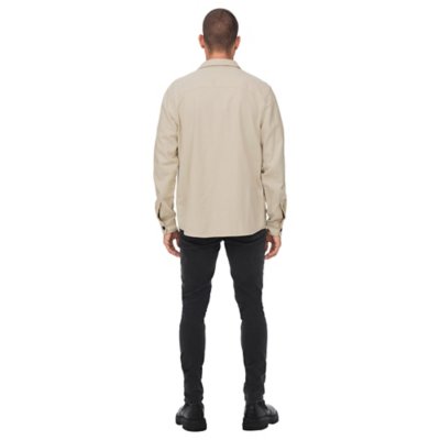 Chemise à manches longues homme Onsmilo Solid ONLY AND SONS