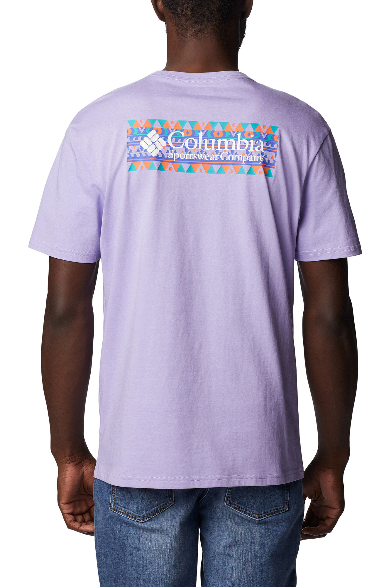 Camiseta masculina de manga curta Columbia North Cascades™ - Roxa