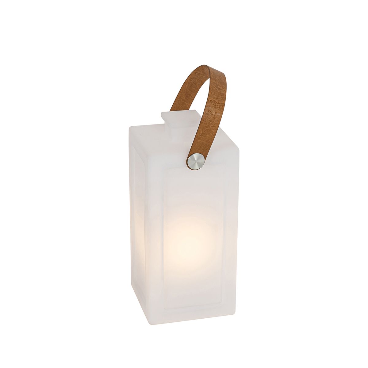 Moderne tafellamp wit flame effect oplaadbaar IP44 - Stard