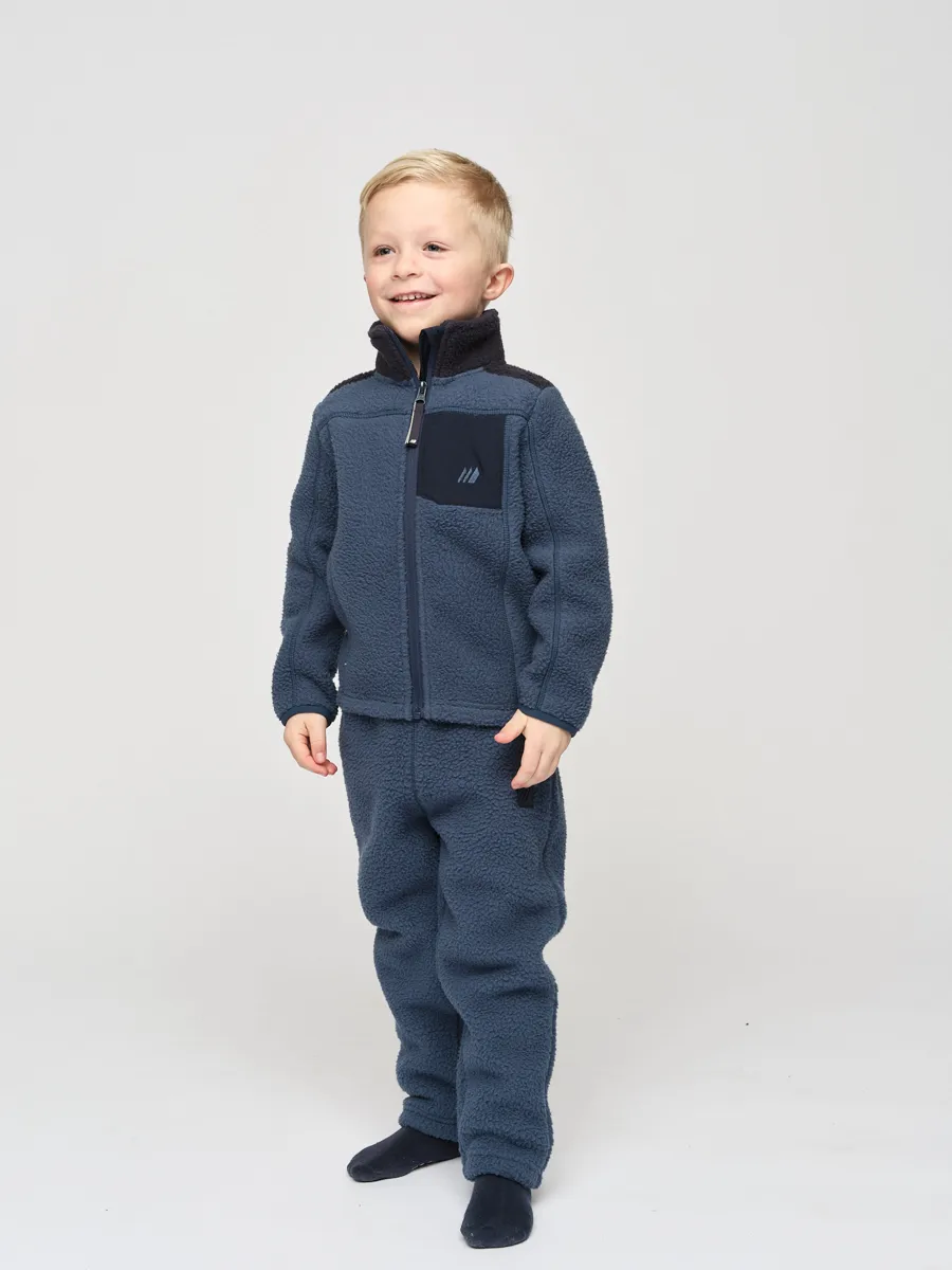 Skogstad K Tuva Pilefleece Jakke Dark Denim