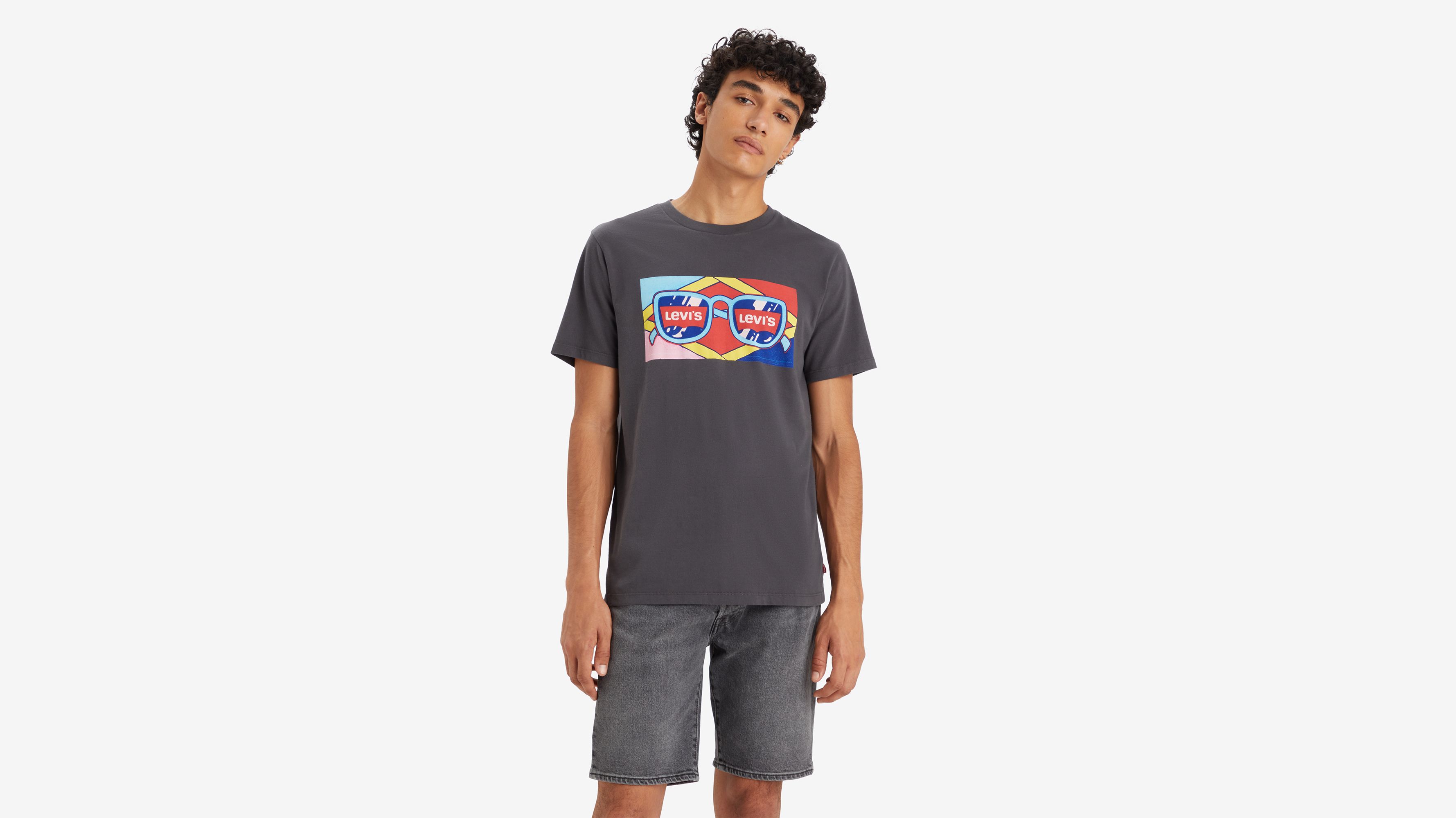 T-shirt graphique Classic - Archive Batwing Glases Black Oyster - Noir