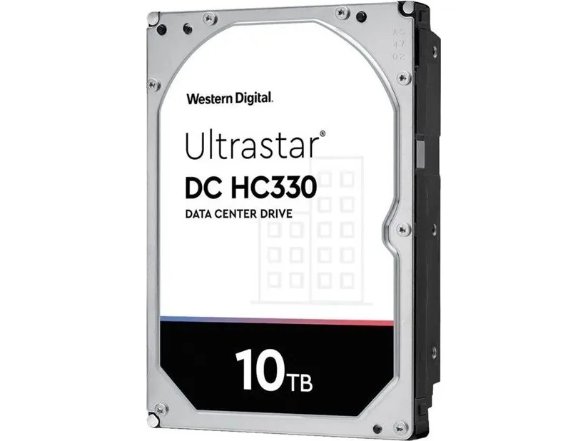 WD Ultrastar DC HC330 WUS721010AL5204 - Harddisk - krypteret - 10 TB - intern - 3.5