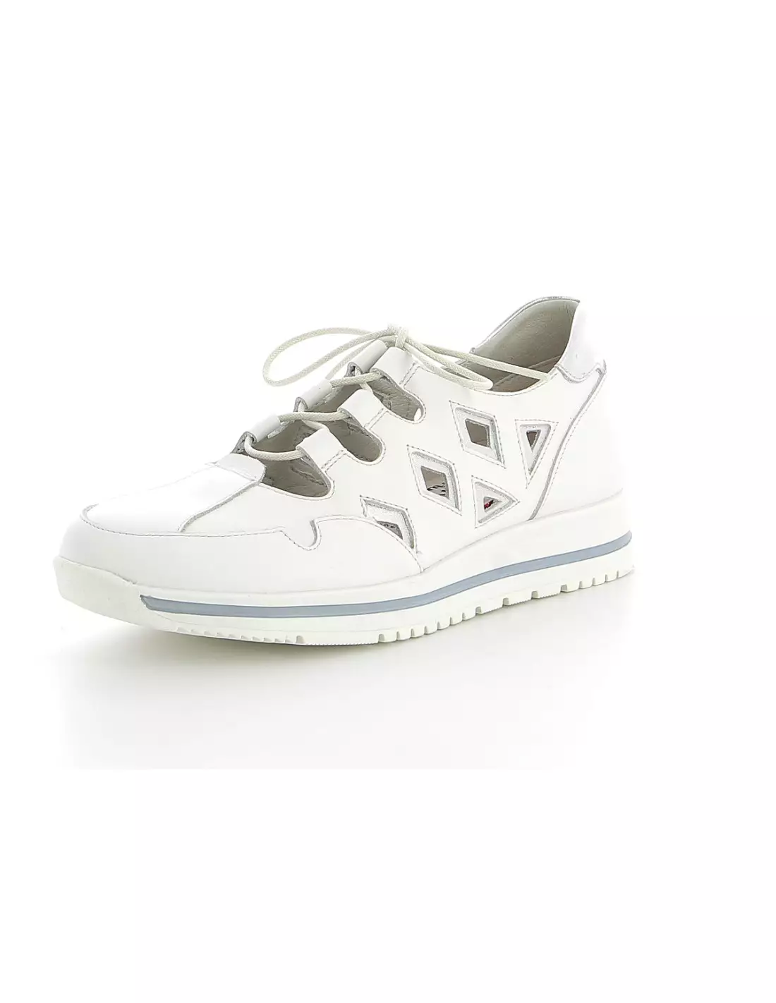 DORKING ALGAS - Ballerines & babies Laminadoblanco