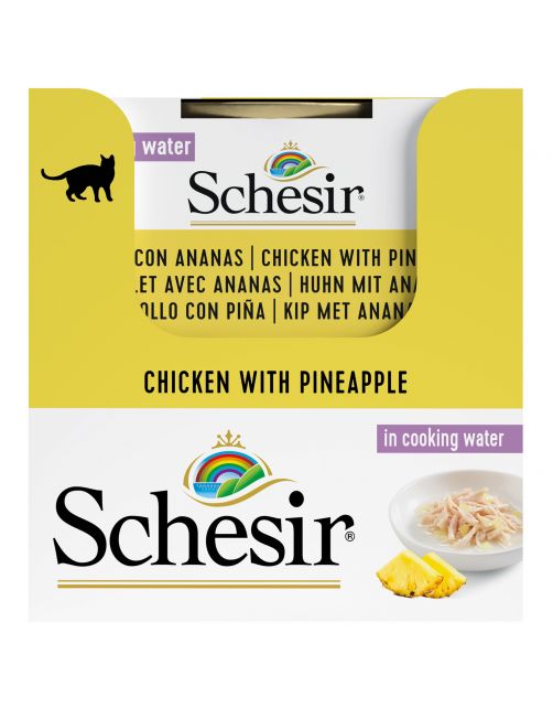 Schesir Kat Blik Gelei 75 g - Kattenvoer