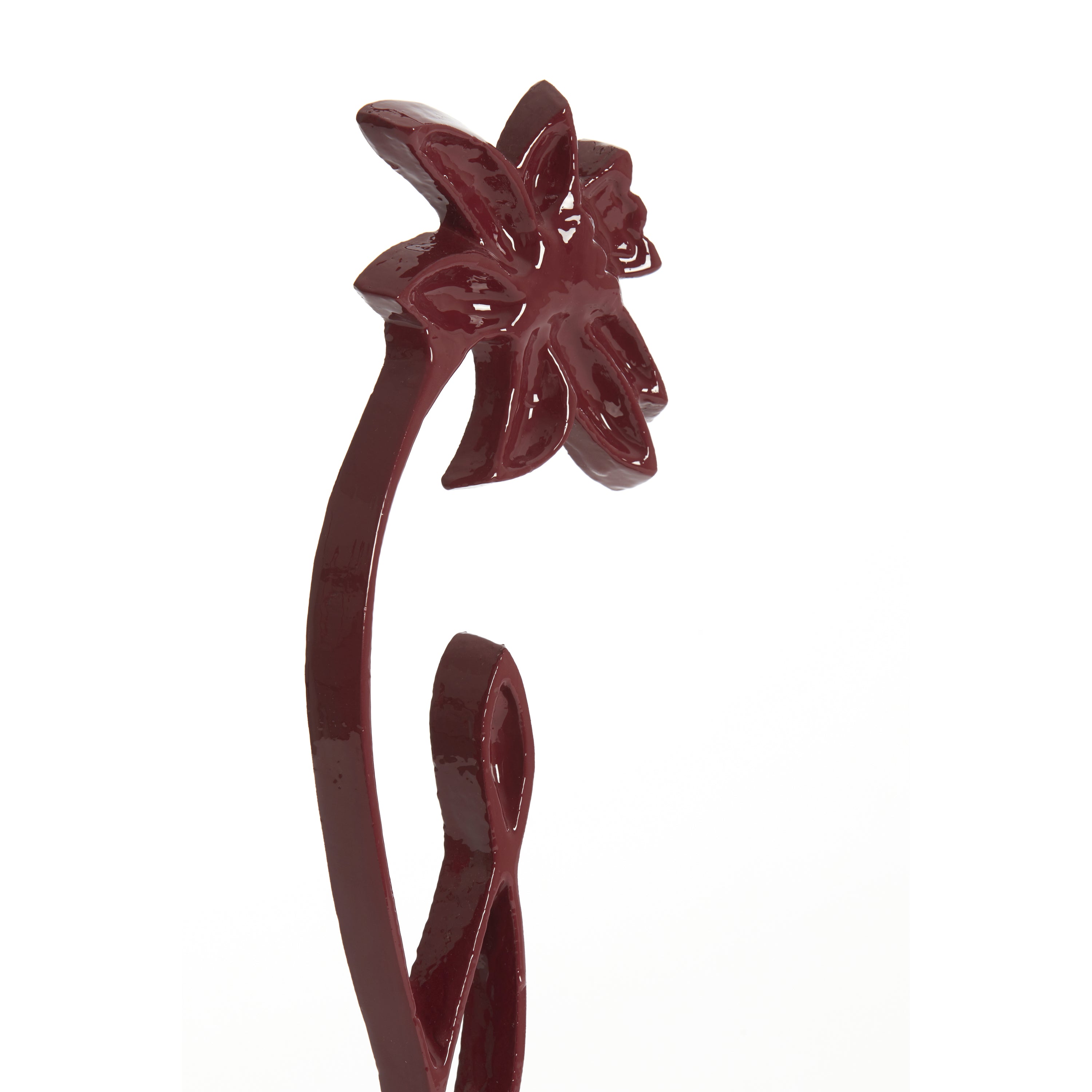 Light & Living - Ornament DAFFODIL - 12x7.5x40cm - Rood