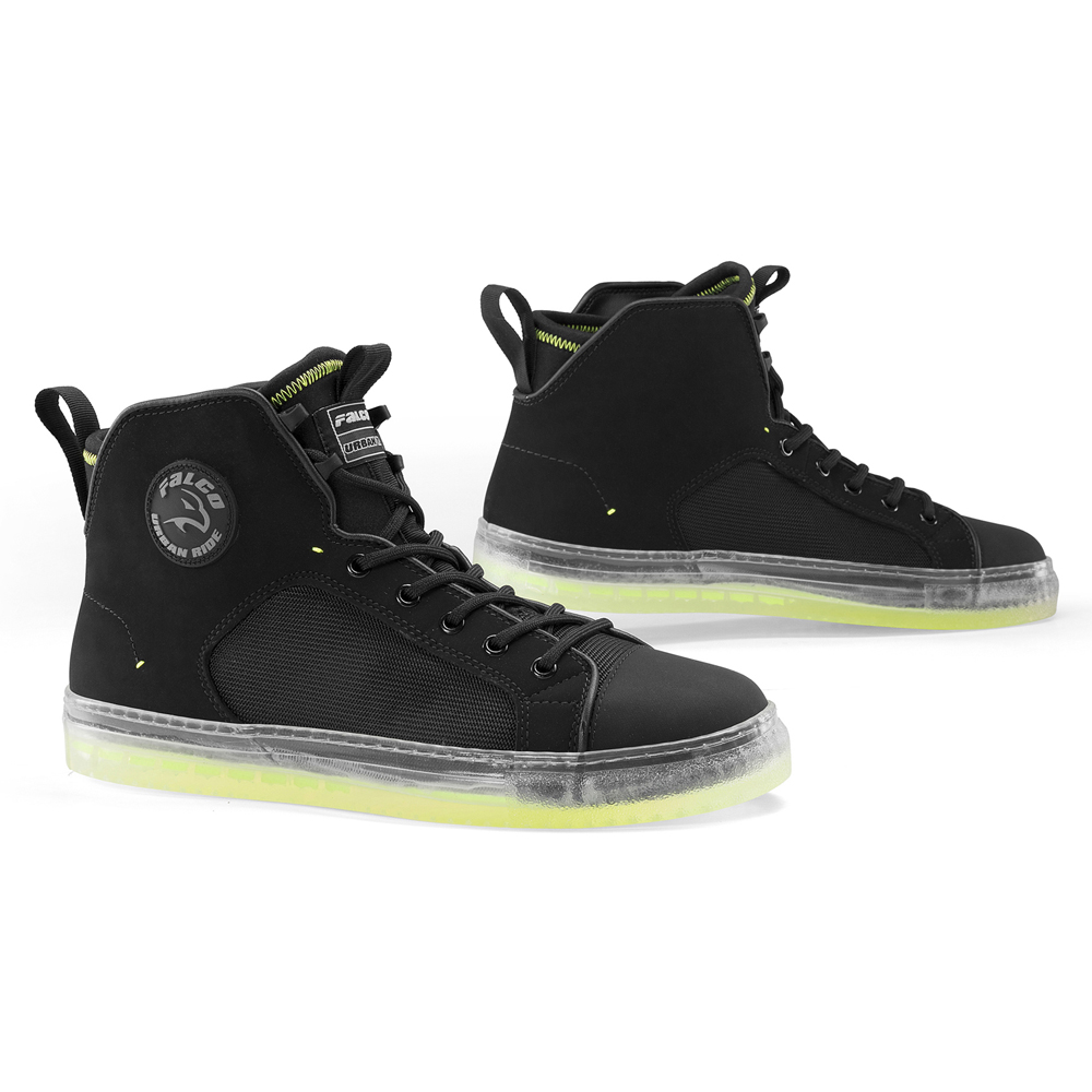 Falco - Baskets Starboy 3 Noir / Jaune fluo