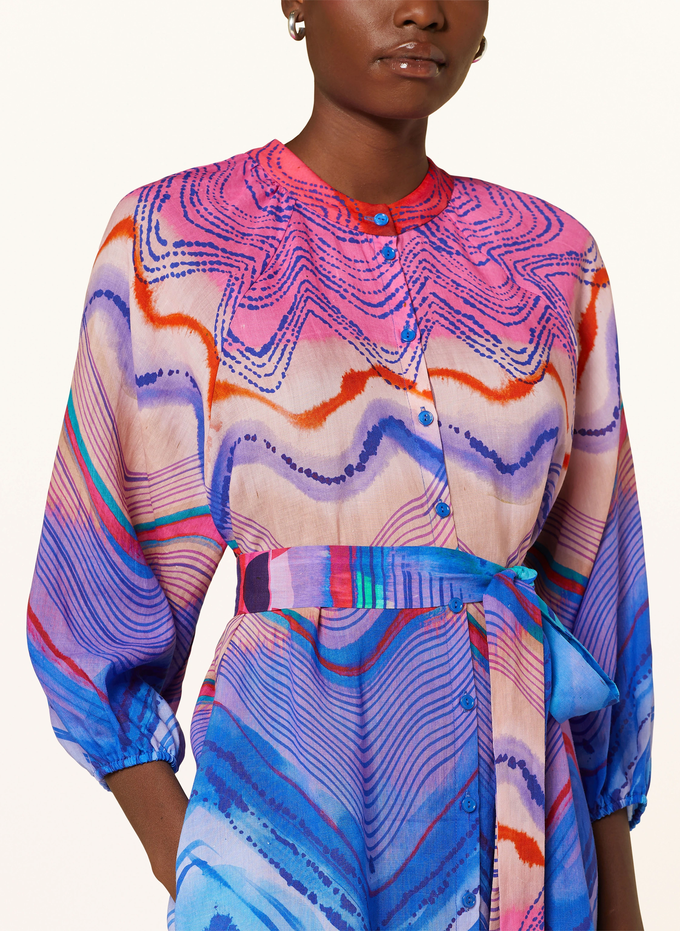 yippie hippie Kleid mit 3/4-Arm