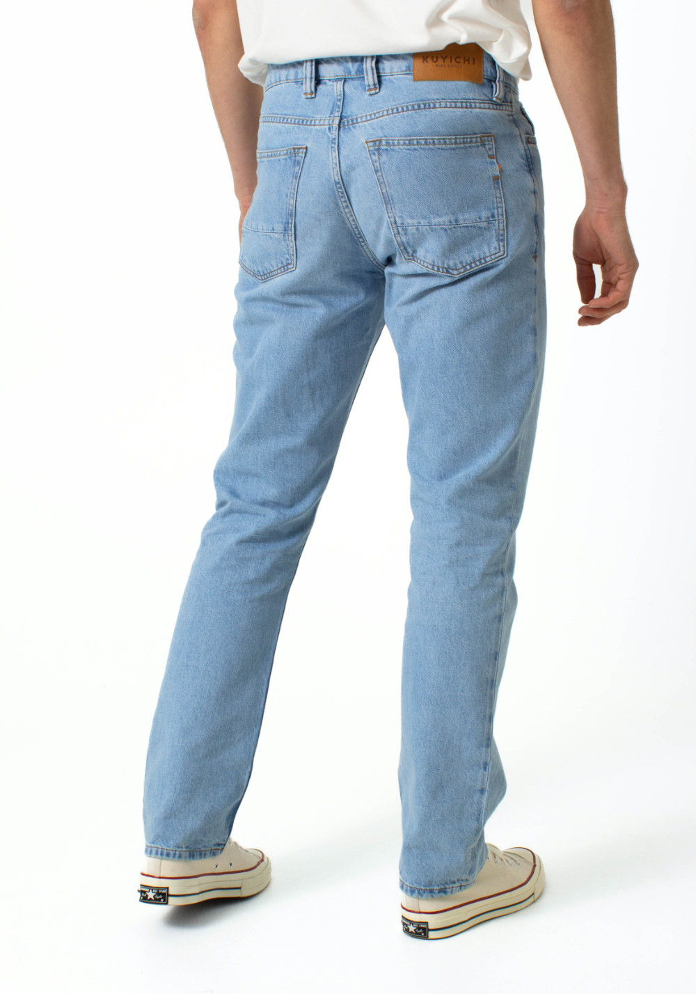Kuyichi Herren-Jeans Scott Regular Light Blue