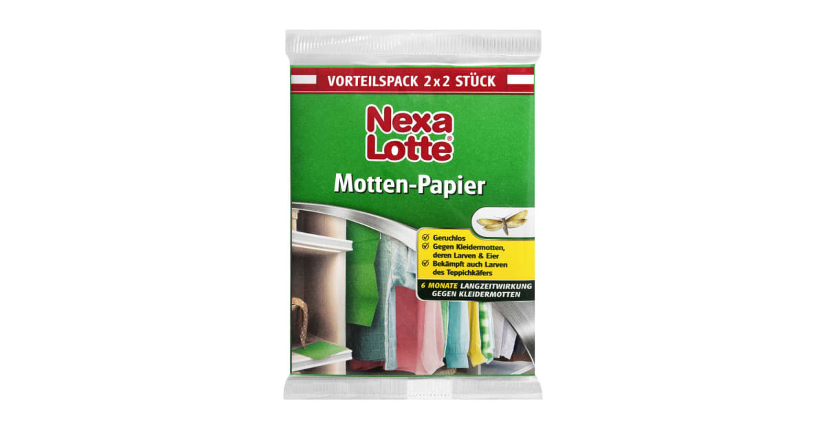 Nexa Lotte Mottenschutz-Papier