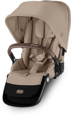 Cybex GAZELLE S Tvillingvogn, Almond Beige/Taupe