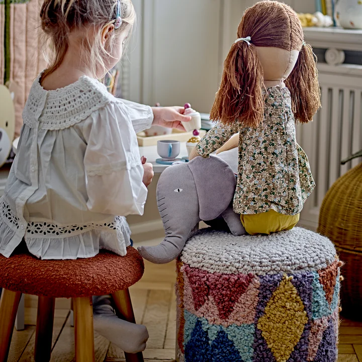 Bloomingville Mini - Ferdinand Kuscheltier, grau