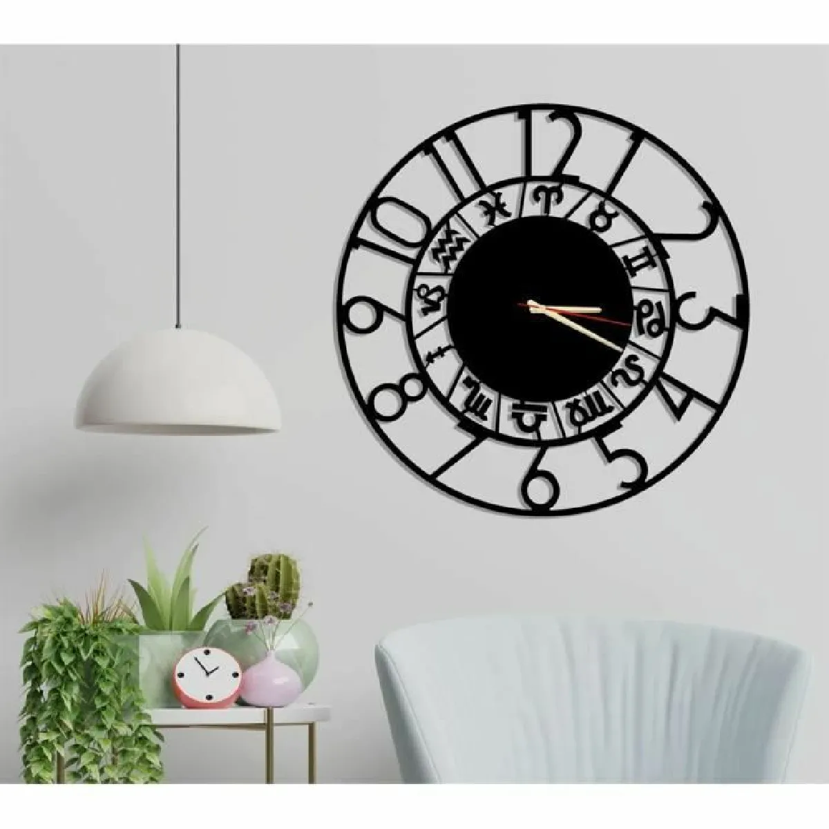 Dekory Horoscopes Horloge Murale 50cm