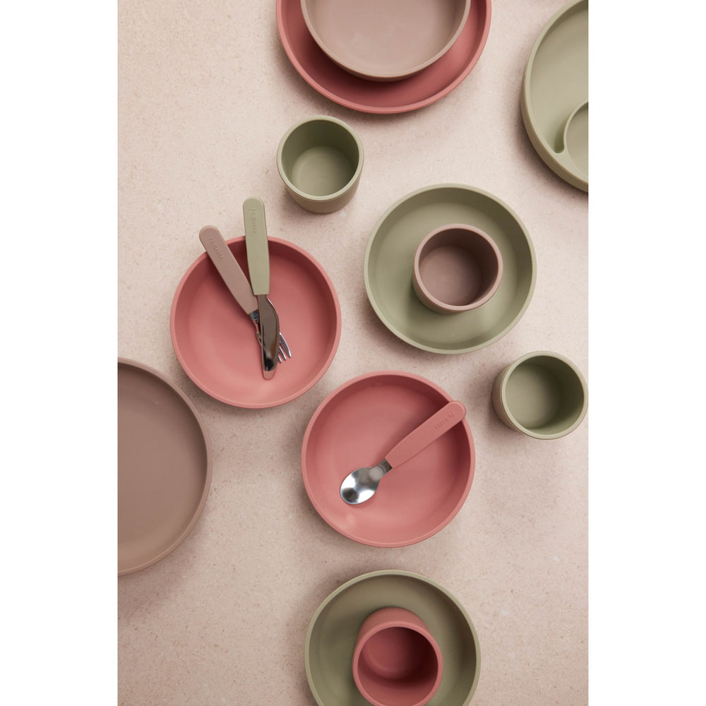 Køb FILIBABBA Rose Silicone Skåle 2-Pak