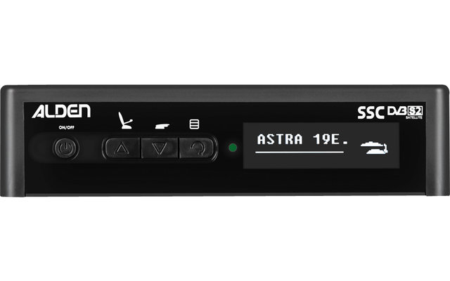 Alden Onelight 65 HD vollautomatische Sat-Anlage inkl. S.S.C. HD-Steuermodul und Ultrawide LED TV