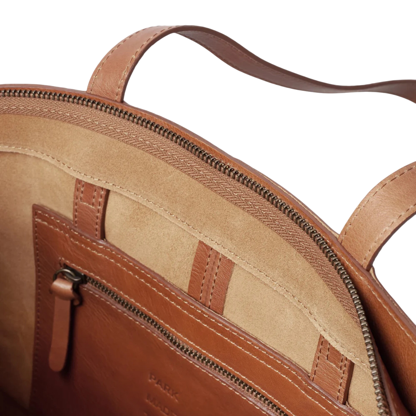 Tote Bag ZIP Brown
