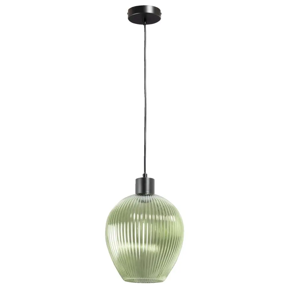 Hanglamp Jolien - groen - Ø22x120 cm