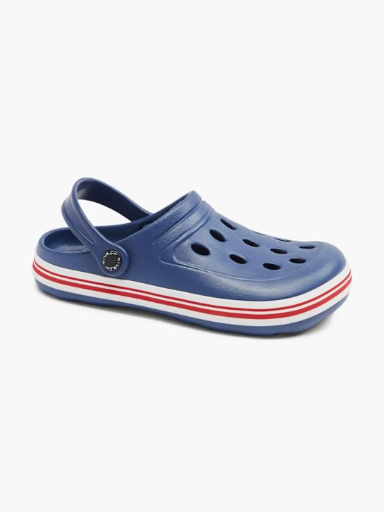 Blue Fin Clog Blau