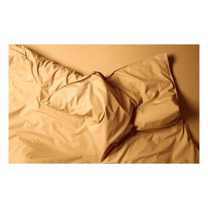 Suite 702 Housse de couette en percale organique | Doré
