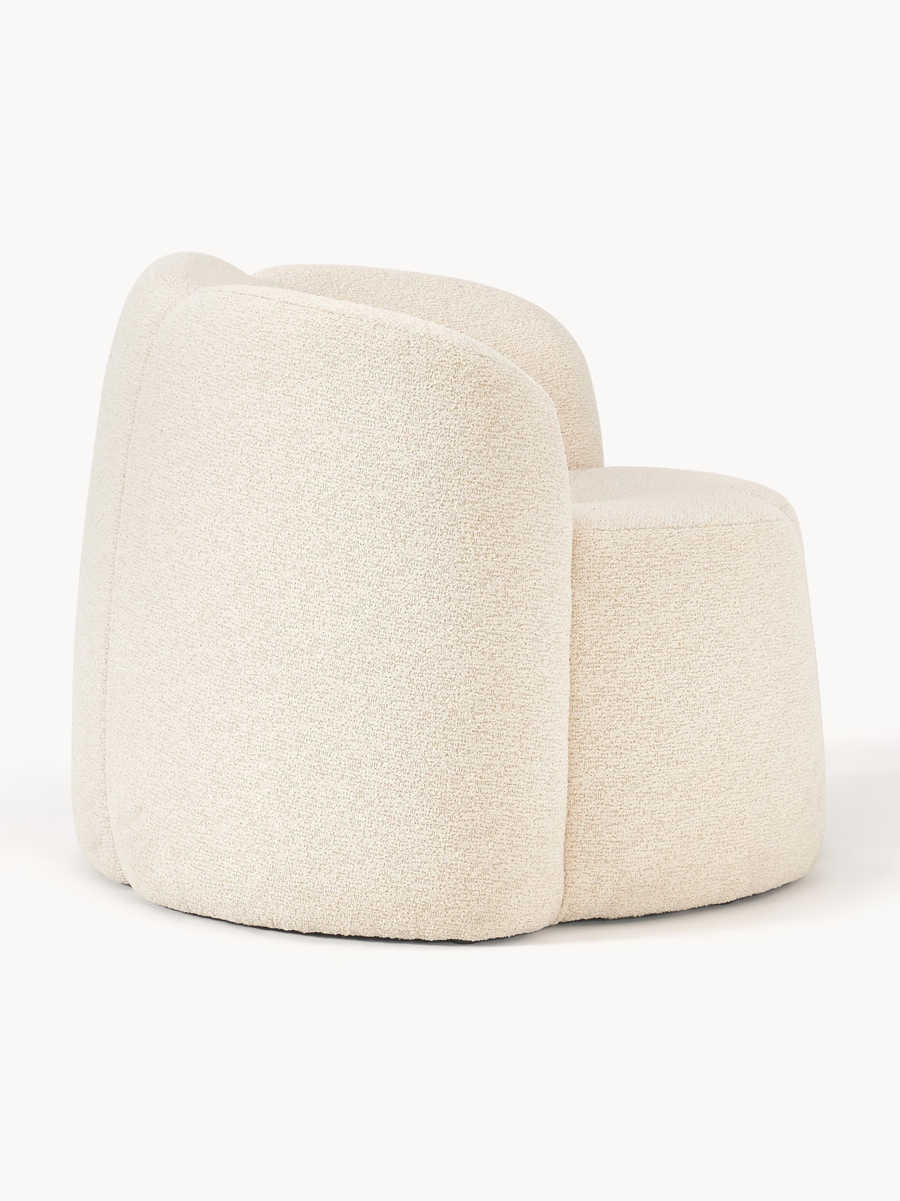 Bouclé loungefauteuil Fleur