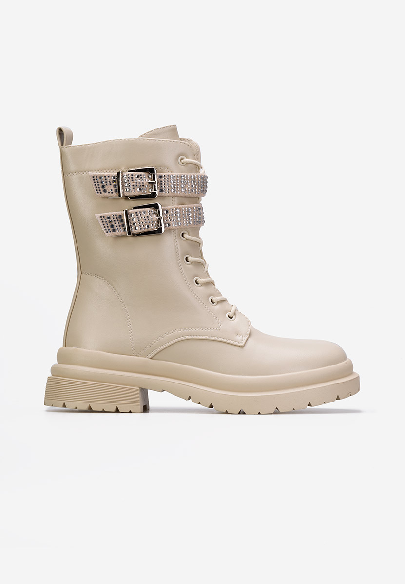 Bottines femme beige Chateauroux