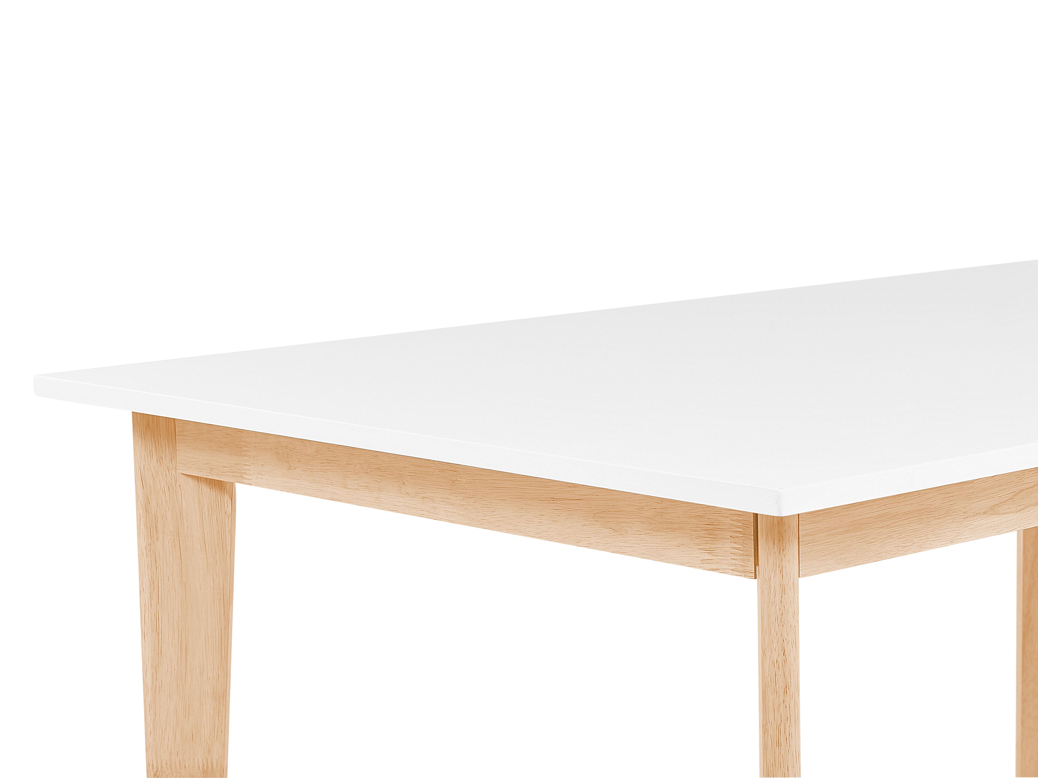 Eettafel uitschuifbaar SOLA Wit 90 cm 140/180 cm