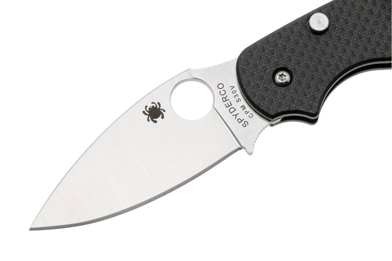 Spyderco Sage 6 Button Release Compression Lock C123CFBCLP Carbon Fiber G10 zakmes