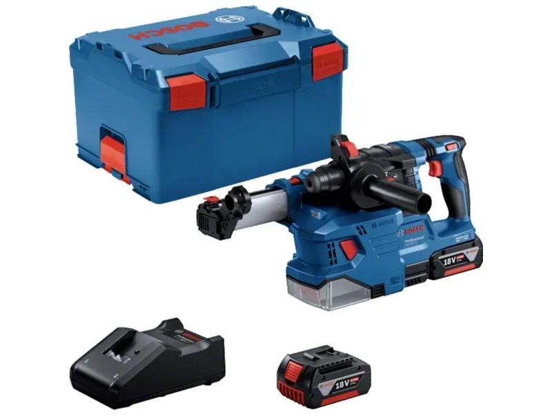 Bosch BOREHAMMER GBH 18V-22 GDE 18V-12 2X4H LB
