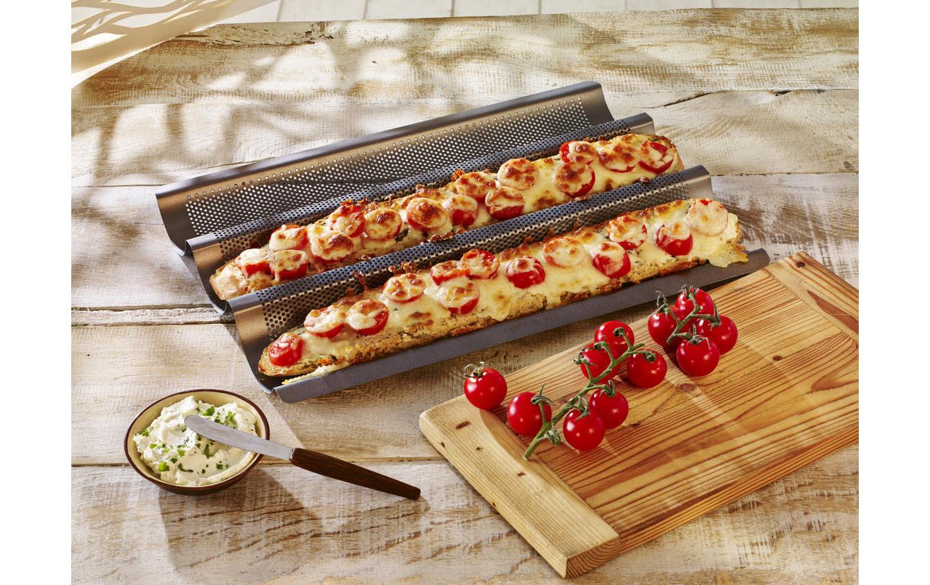 Brot-Backform Laib & Seele BaguetteFür 3 Baguettes von 250 bis 300 g