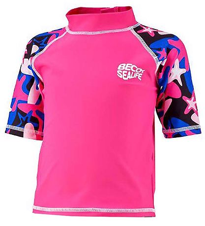 BECO Bådet?j - Bådebluse/Bådebukser - UV50+ - Pink