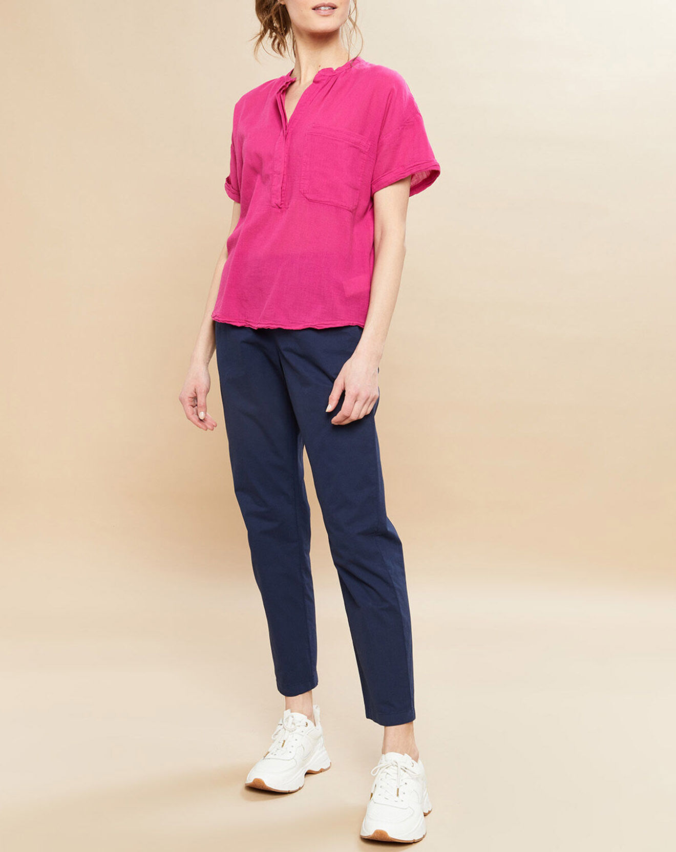Hartford Blouse Tugay fushia