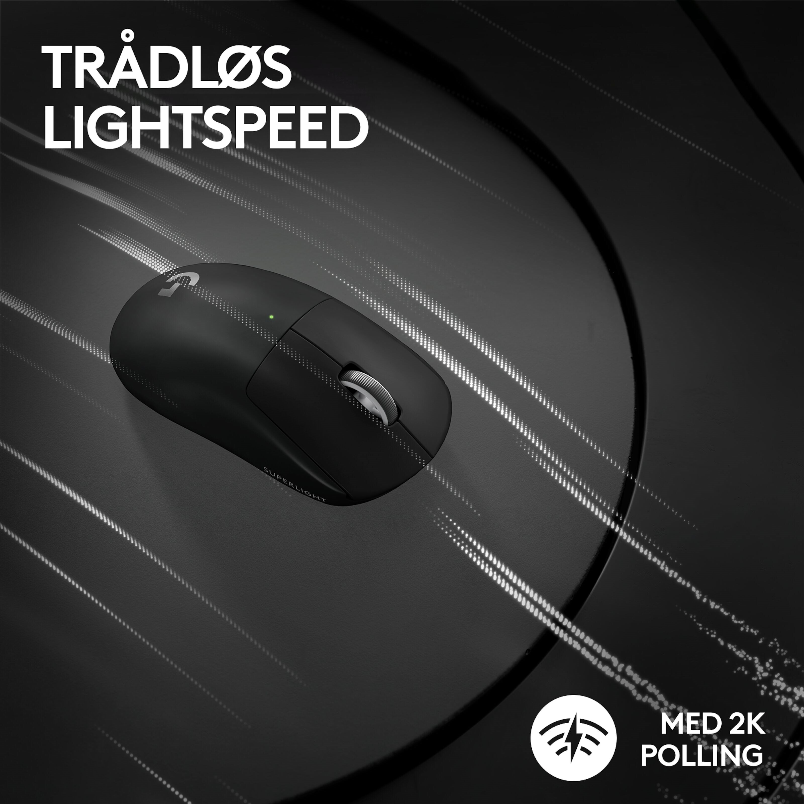 Logitech G Pro X Superlight 2 Trådløs mus