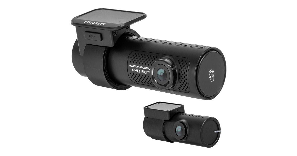 BlackVueDR770X-2CH II Full HD Cloud, 64GB dashcam  (Zwart, Full HD (voor + intern) | Wi-Fi | Cloud | GPS | Dual Sony sensoren)