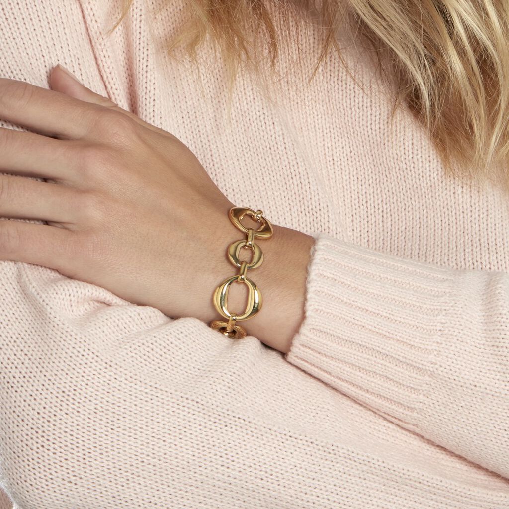 Bracelet Aya Acier Jaune