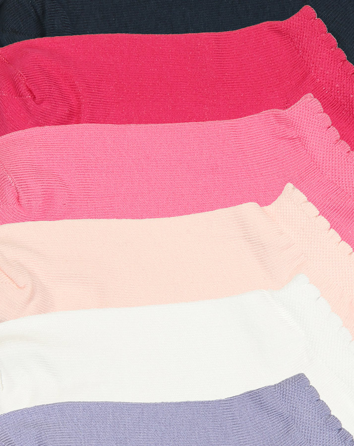 Sneaker-Socken ESSENTIAL MIX 6er-Pack in pink/rosa/navy