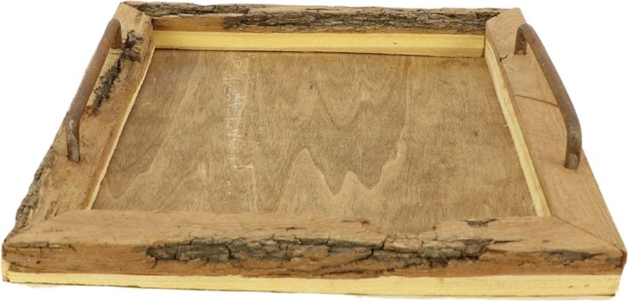 Dienblad Maribor bruin 26 x 26 x 3 cm
