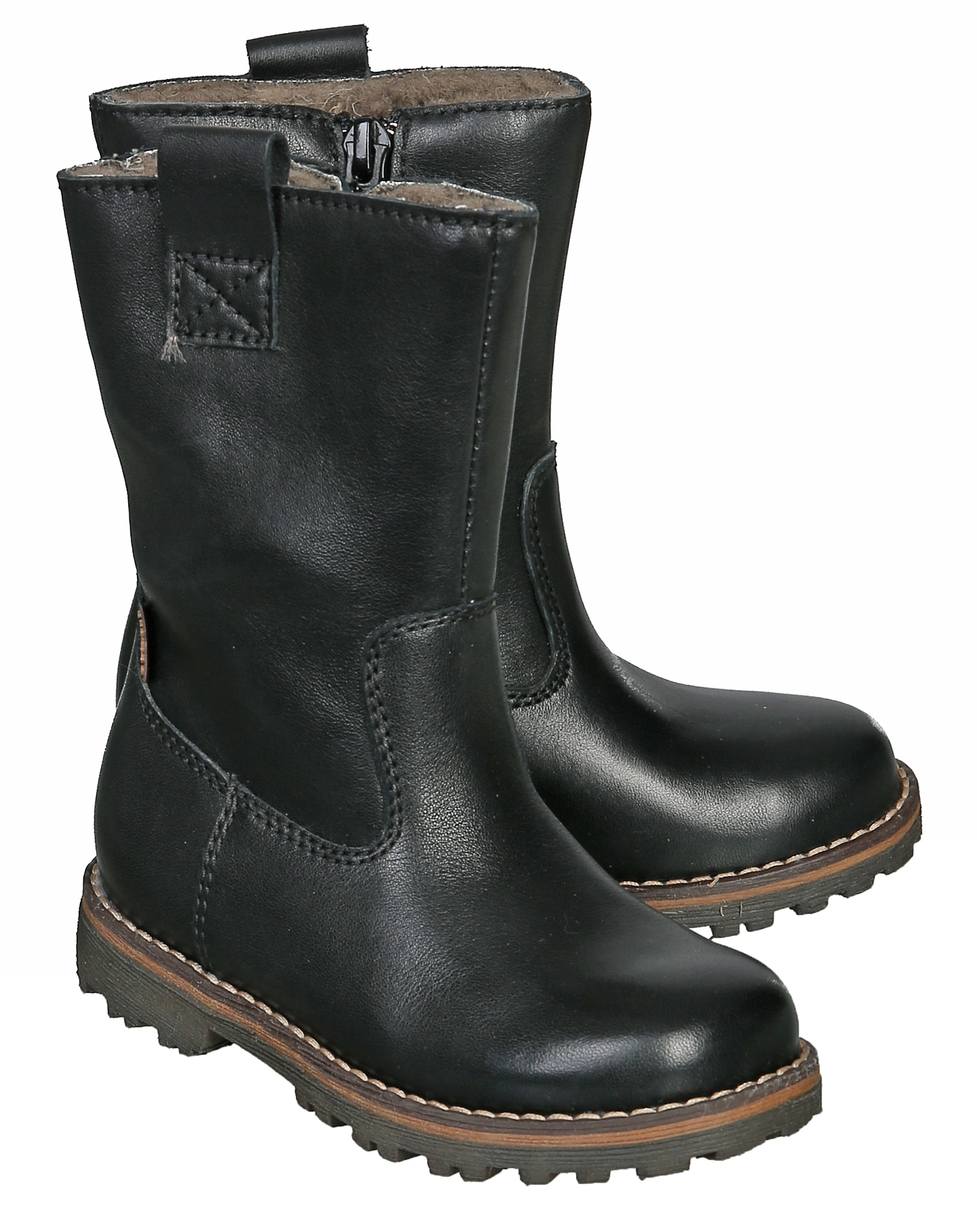 Stiefel MAXINE gefüttert in black