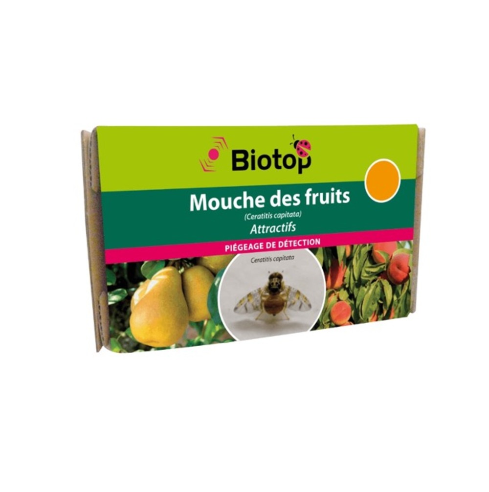 Phéromone spéciale mouche méditerranéenne des fruits (2 capsules)