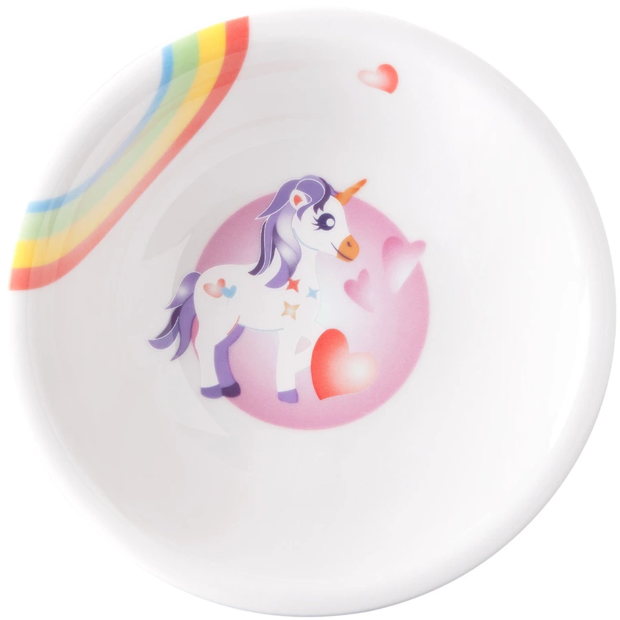 Seltmann Weiden Kindergeschirr Set Compact Mein kleines Einhorn bunt