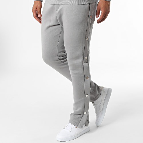 Ensemble Sweat Crewneck Et Pantalon Jogging LL716 Gris