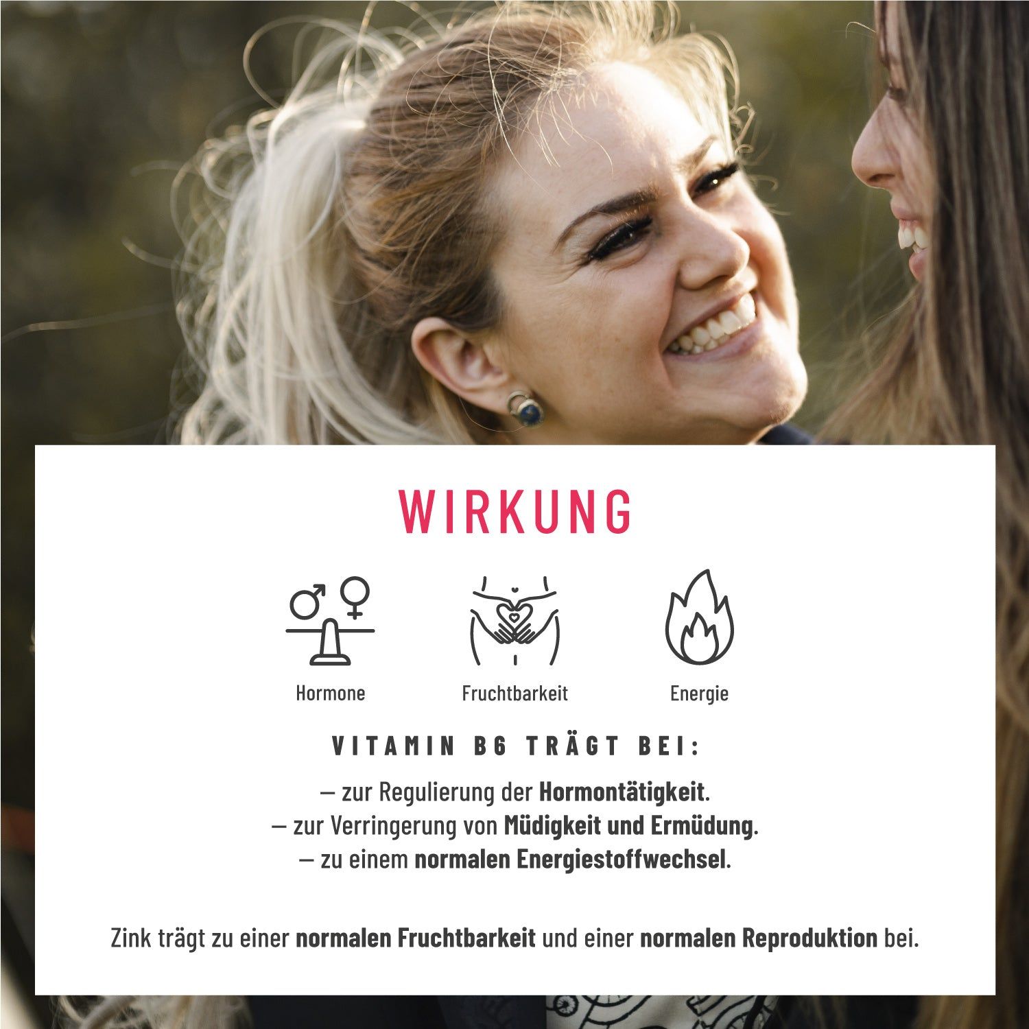Roter Maca Komplex mit Salbei, Tribulus, Bockshornklee, Vitamin B6 & Zink - Frauenfeuer - NATURTREU®