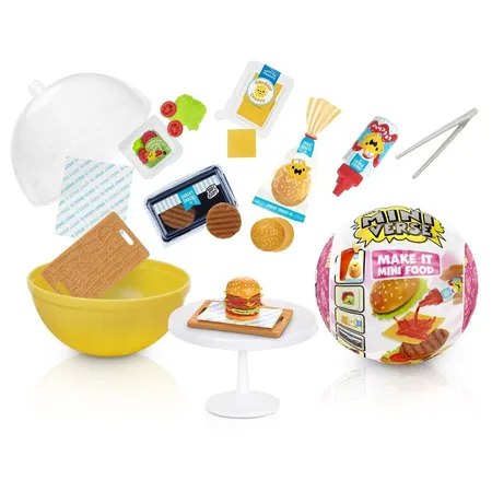 MGA Entertainment Miniverse - Make It Mini Foods: Diner in Sidekick Series 3A, sortiert