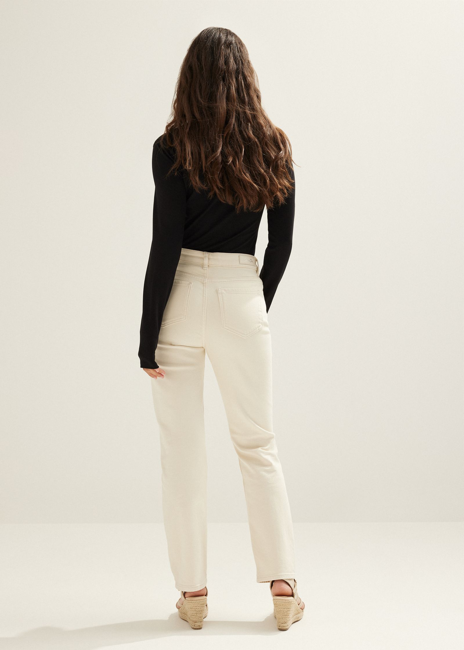 Basic top lange mouwen