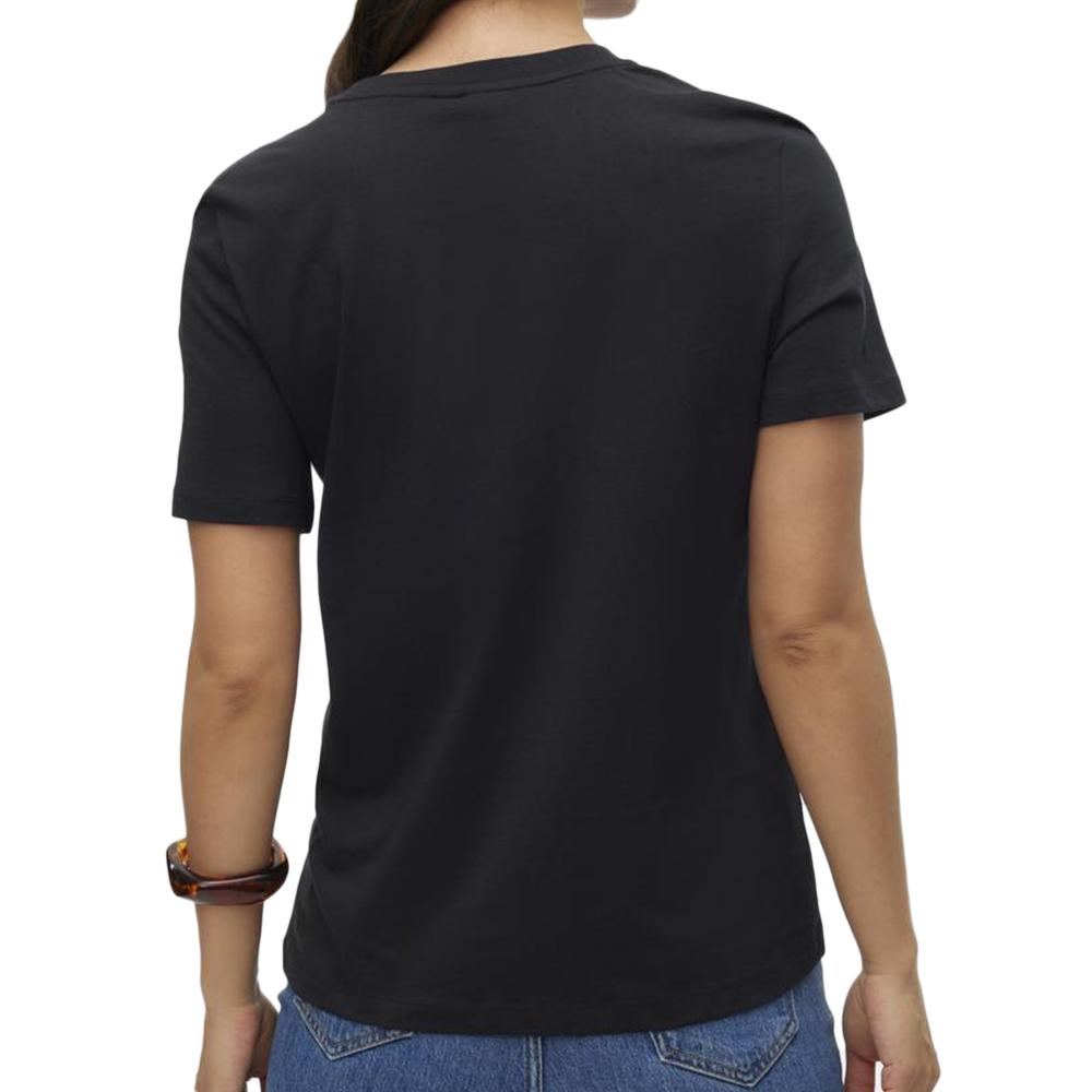 Vero Moda T-shirt Noir Femme Vero Moda Paulina