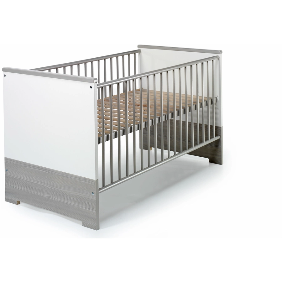 Kinderzimmer Eco Silber 3-türig