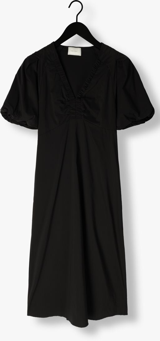 NEO NOIR zwarte neo noir mini jurk illana poplin dress