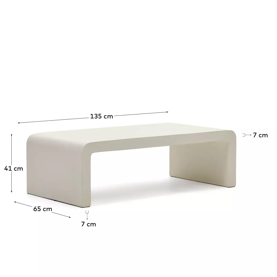 Couchtisch Aiguablava 65 x 135 cm